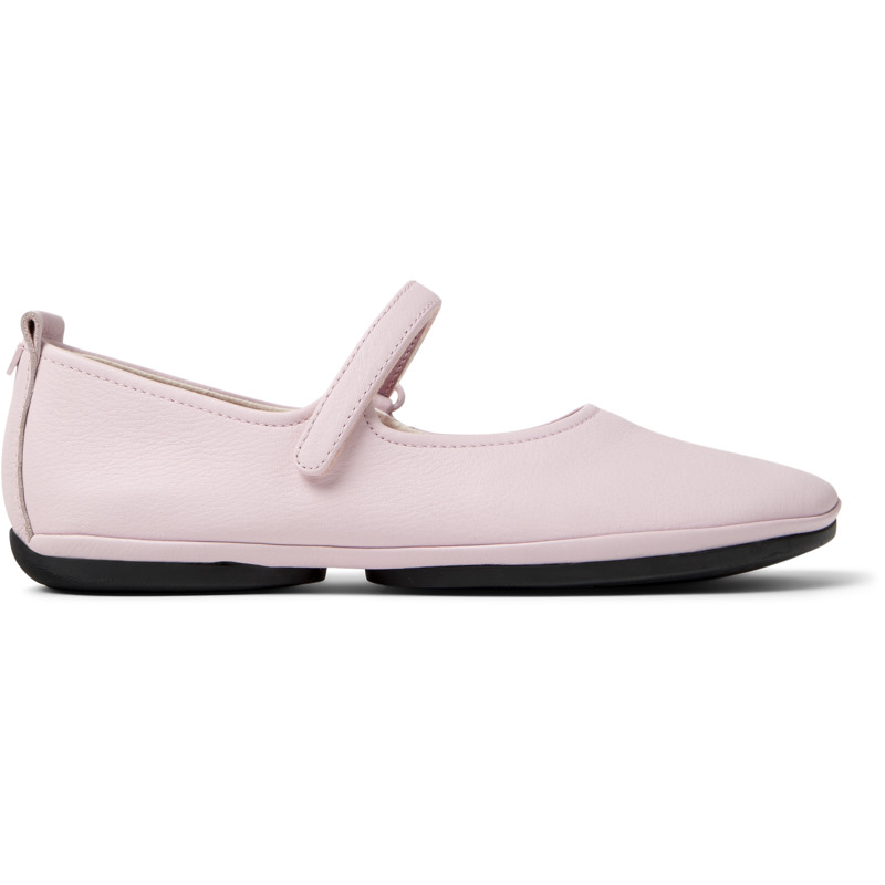CAMPER Right Nina - Bailarinas para Mujer - Rosa, talla 40, Piel Lisa