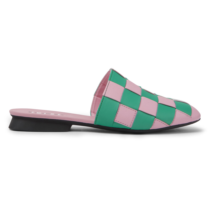CAMPER Twins - Sandals For Women - Pink,Green