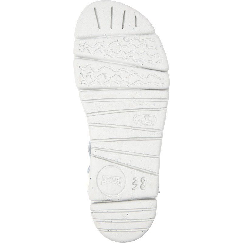 CAMPER Oruga Up - Sandals For Women - White, Size 36, Smooth Leather