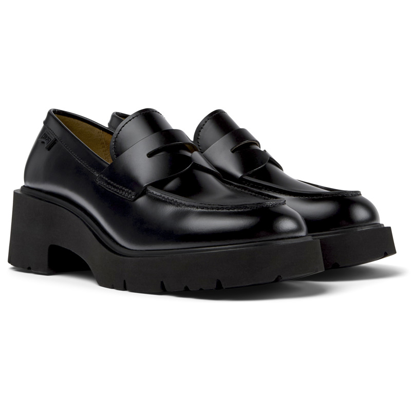 CAMPER Milah - Elegante Schuhe Für Damen - Schwarz, Größe 39, Glattleder
