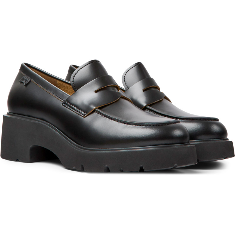 CAMPER Milah - Elegante Schuhe Für Damen - Schwarz, Größe 36, Glattleder