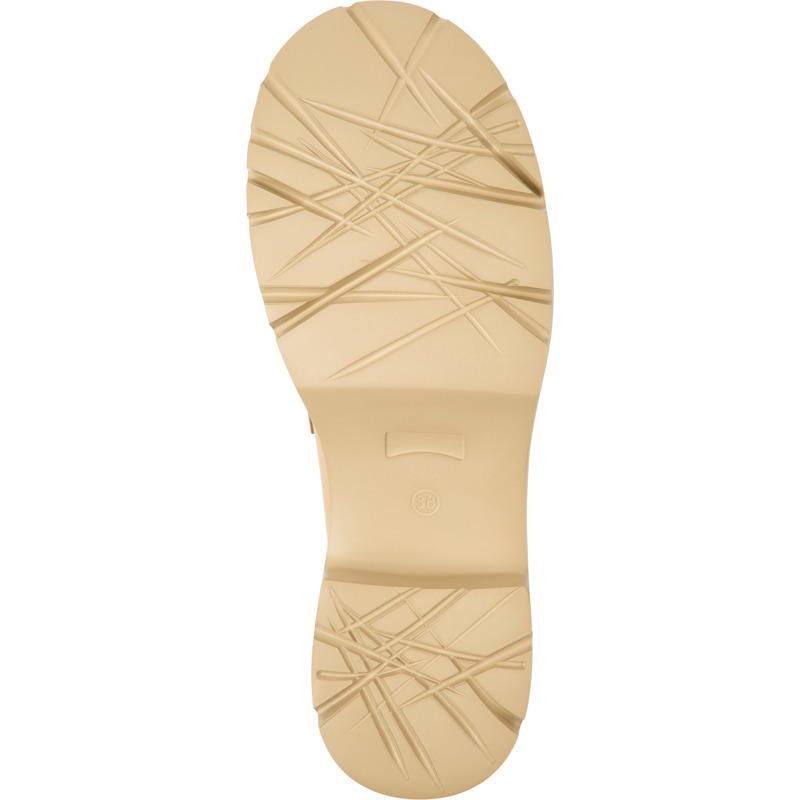CAMPER Milah - Elegante Schuhe Für Damen - Beige, Größe 38, Glattleder