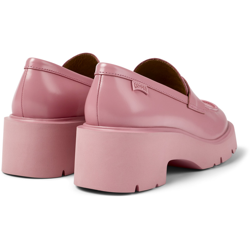 CAMPER Milah - Loafers For Women - Pink, Size 42, Smooth Leather
