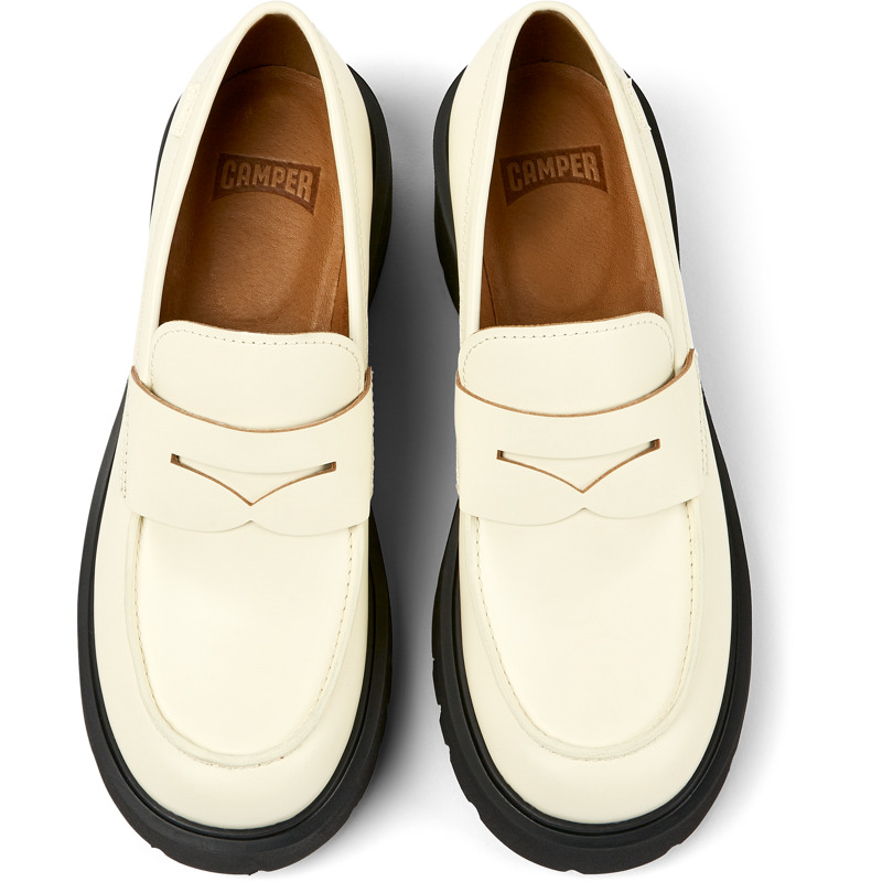 CAMPER Milah - Elegante Schuhe Für Damen - Weiß, Größe 38, Glattleder