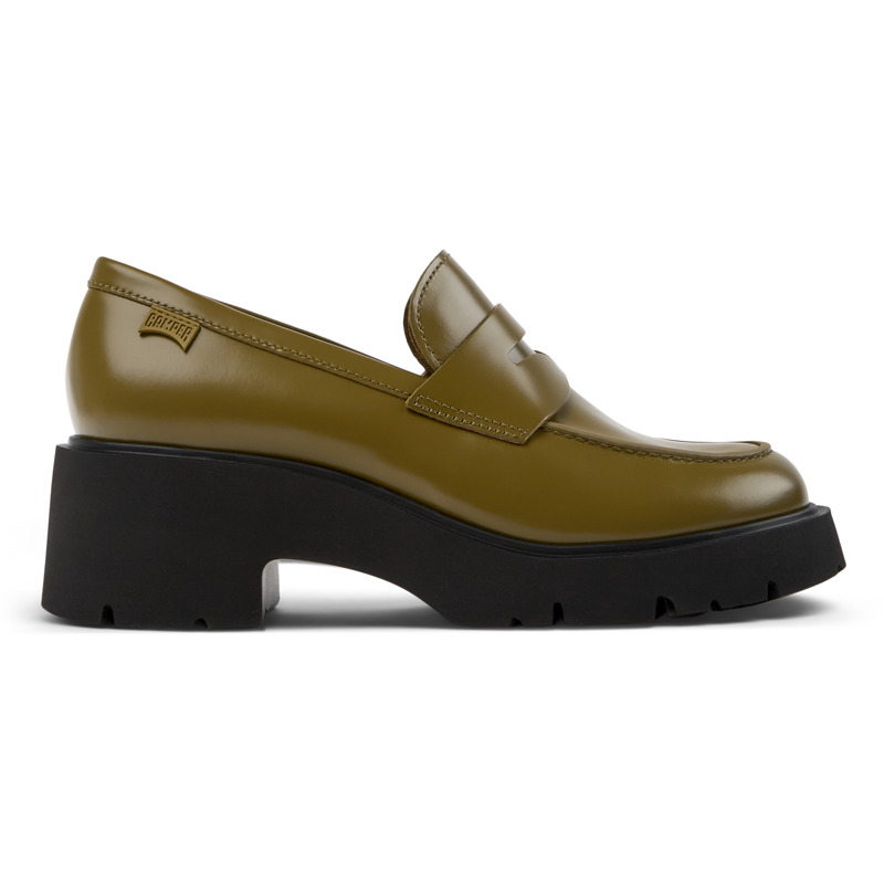 CAMPER Milah - Elegante schuhe für Damen - Grün, Größe 36, Glattleder