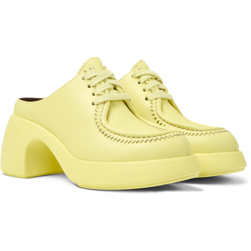 CAMPER Thelma - Elegante Schuhe Für Damen - Gelb, Größe 40, Glattleder