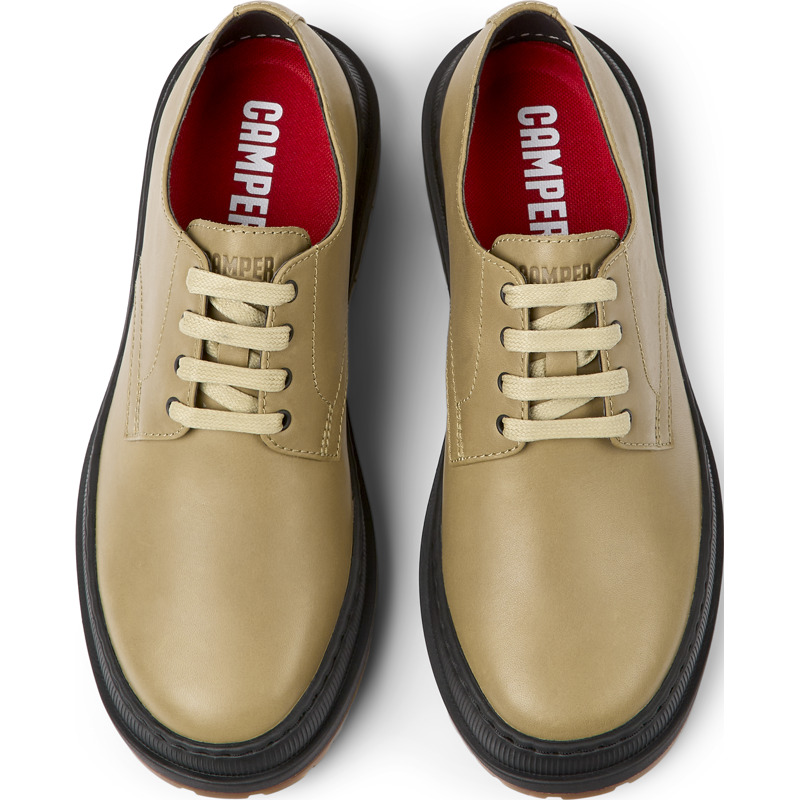 CAMPER Brutus Trek - Formal Shoes For Women - Beige, Size 39, Smooth Leather