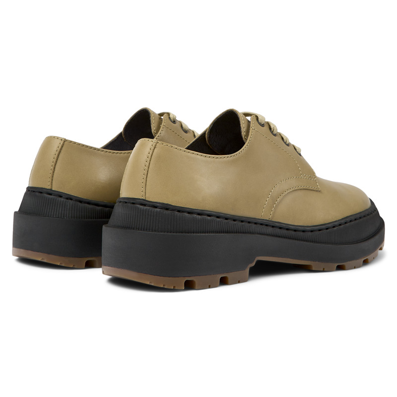 CAMPER Brutus Trek - Formal Shoes For Women - Beige, Size 40, Smooth Leather