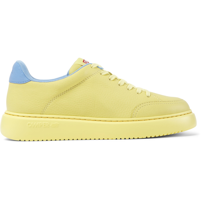 CAMPER Runner K21 - Zapatillas para Mujer - Amarillo, talla 41, Piel Lisa