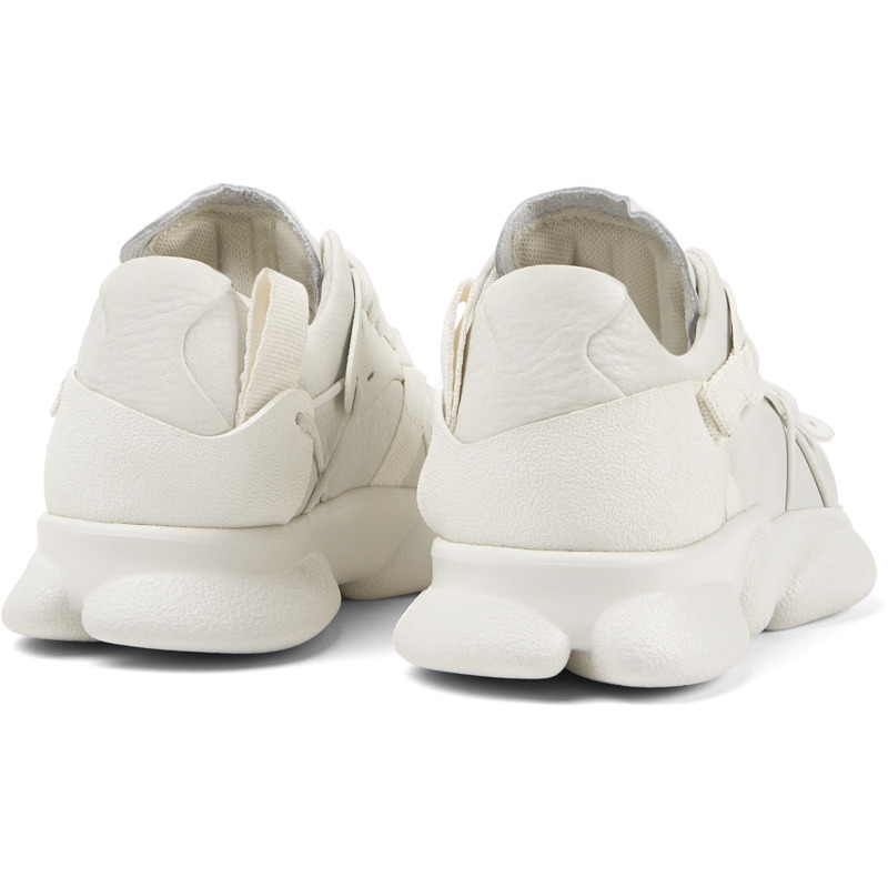 CAMPER Karst - Sneakers For Women - White, Size 36, Smooth Leather/Cotton Fabric