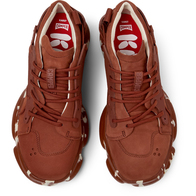 CAMPER Karst - Sneaker Für Damen - Rot, Größe 36, Textile