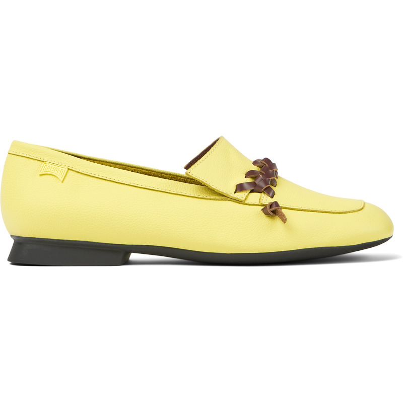 CAMPER Casi Myra - Ballerinas For Women - Yellow, Size 40, Smooth Leather