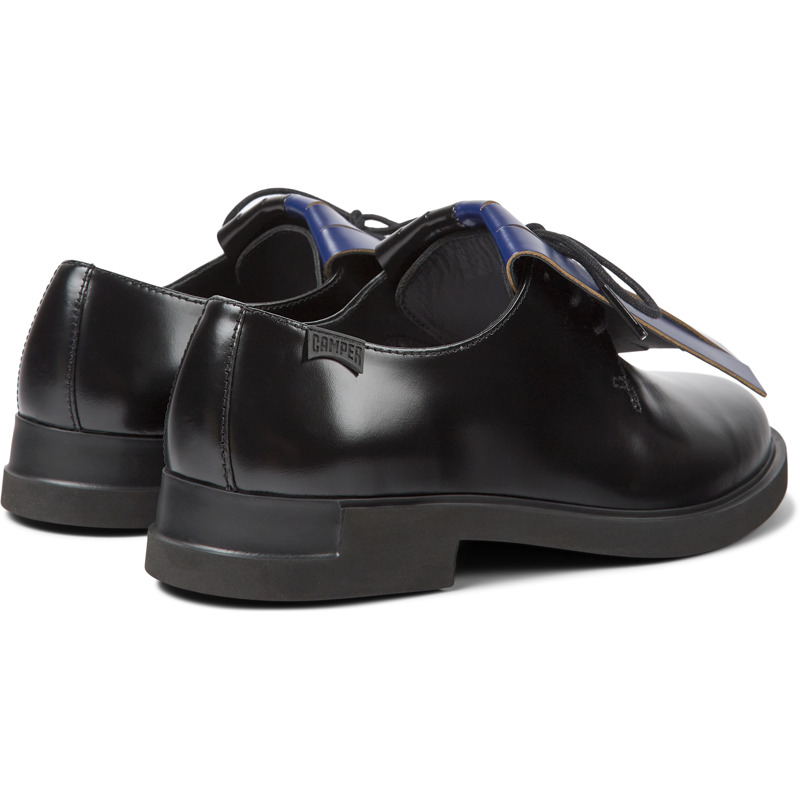 CAMPER Twins - Chaussures Habillées Pour Femme - Noir, Taille 40, Cuir Lisse