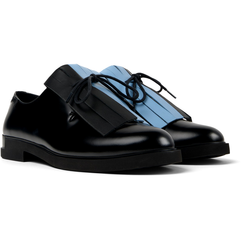 CAMPER Twins - Elegante Schuhe Für Damen - Schwarz, Größe 40, Glattleder