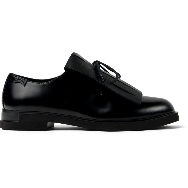 CAMPER Twins - Chaussures Habillées Pour Femme - Noir, Taille 41, Cuir Lisse