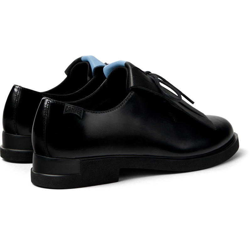 CAMPER Twins - Chaussures Habillées Pour Femme - Noir, Taille 40, Cuir Lisse