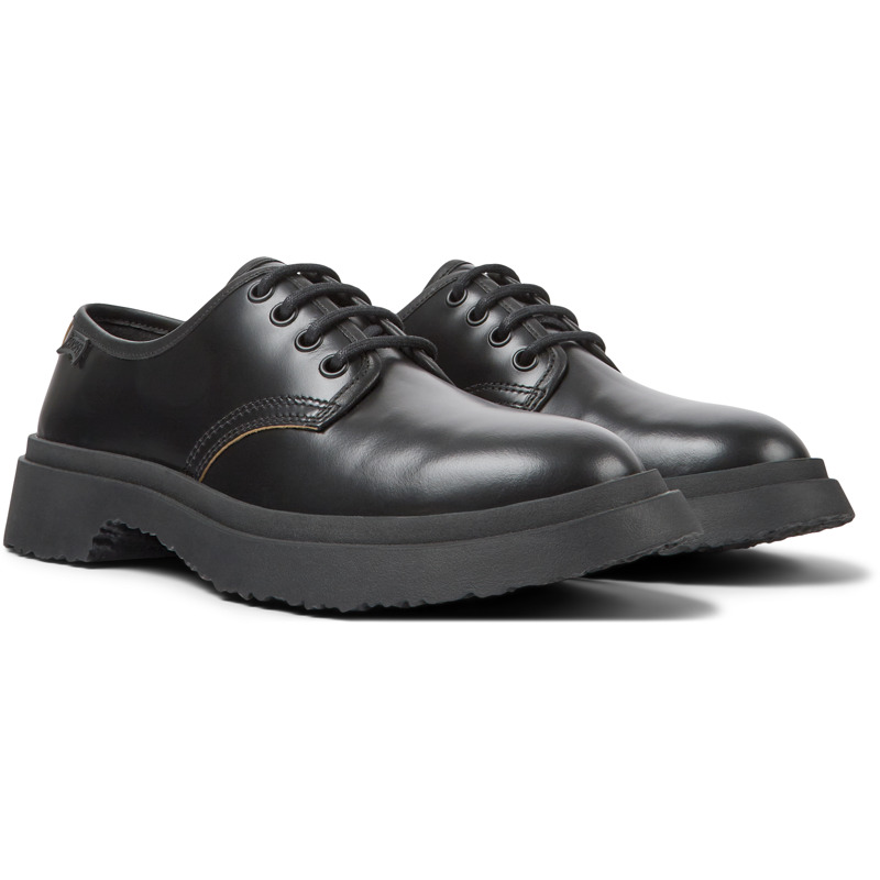 Camper Walden - Formal Shoes For Women - Black, Size 41, Smooth Leather