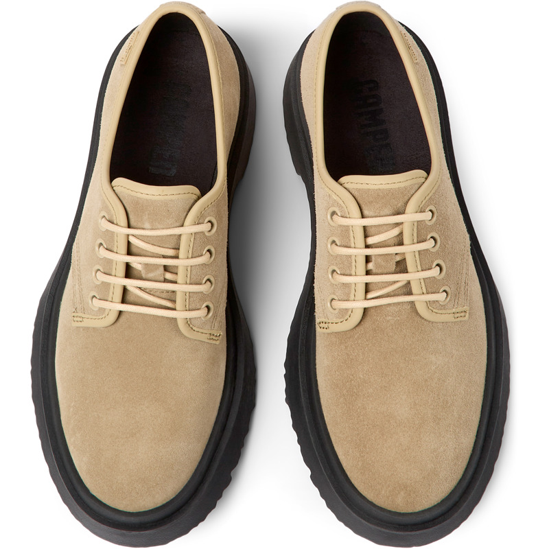 CAMPER Walden - Formal Shoes For Women - Beige, Size 42, Suede