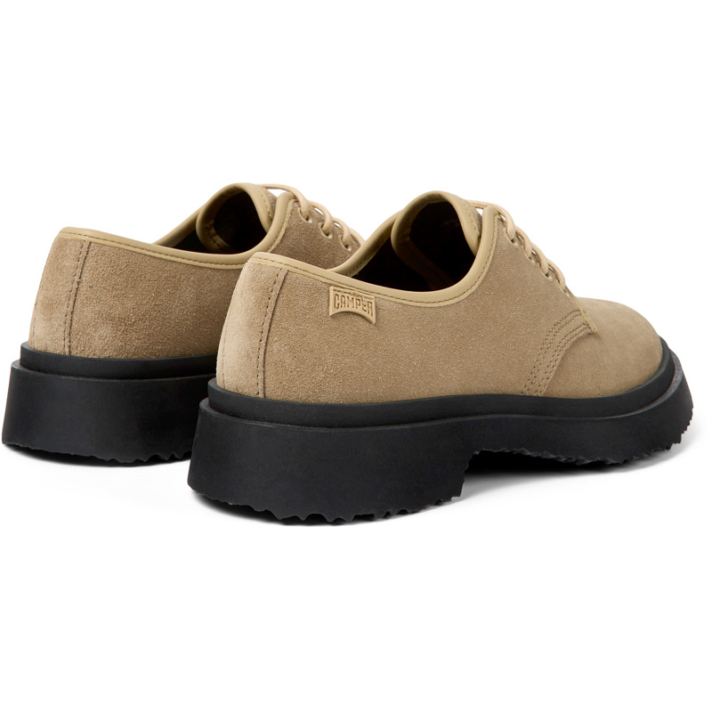 CAMPER Walden - Formal Shoes For Women - Beige, Size 36, Suede