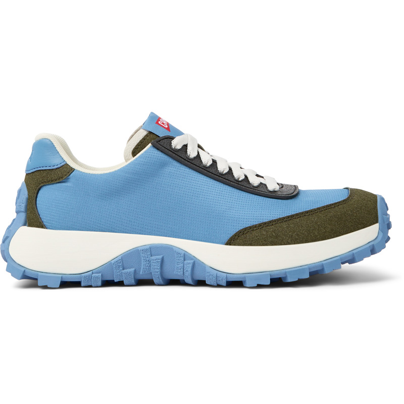 CAMPER Drift Trail - Sneakers Para Mujer - Azul, Talla 38, Textil/Piel Vuelta