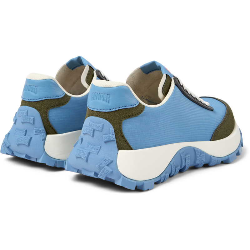 CAMPER Drift Trail - Sneakers Para Mujer - Azul, Talla 36, Textil/Piel Vuelta