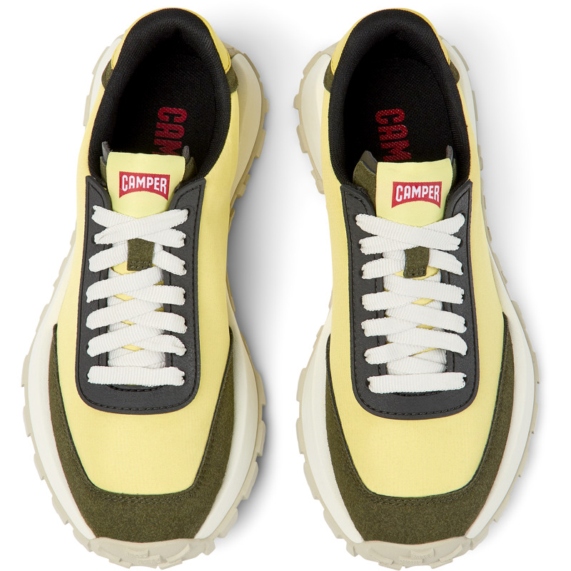 CAMPER Drift Trail - Sneakers For Women - Yellow, Size 40, Cotton Fabric