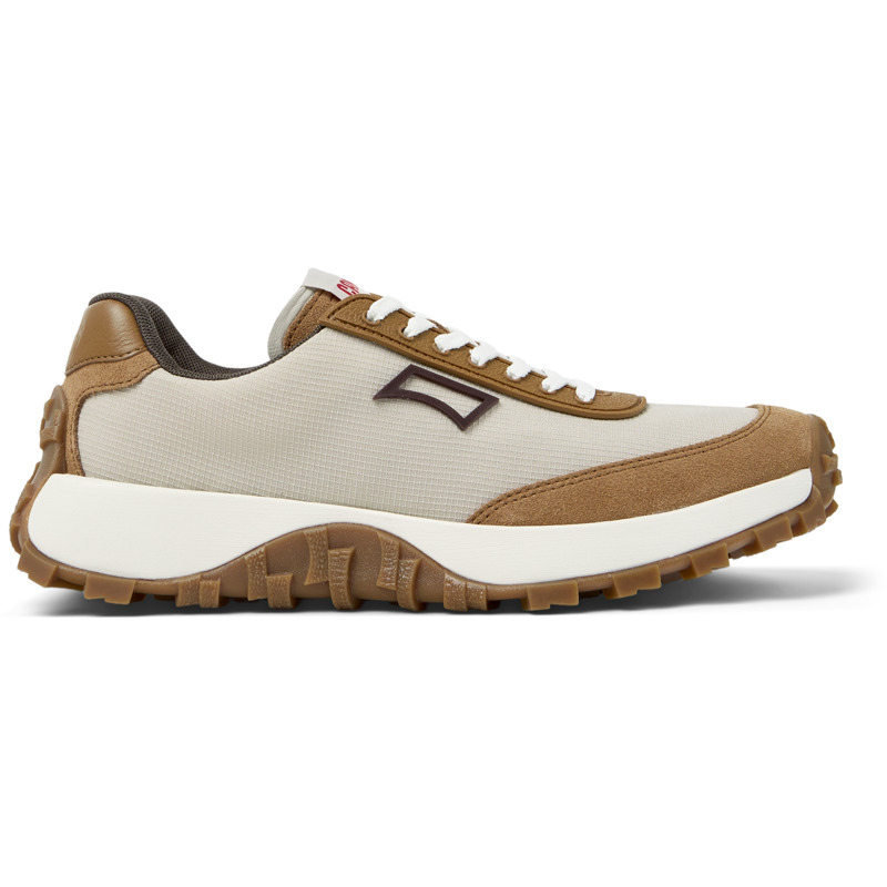 CAMPER Drift Trail - Casual para Mujer - Beige, talla 35, Textil/Piel Vuelta