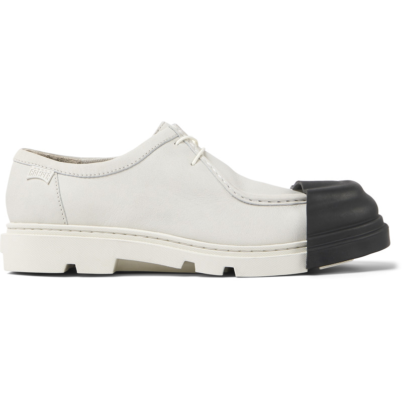 CAMPER Junction - Formal Shoes For Women - White, Size 38, Smooth Leather