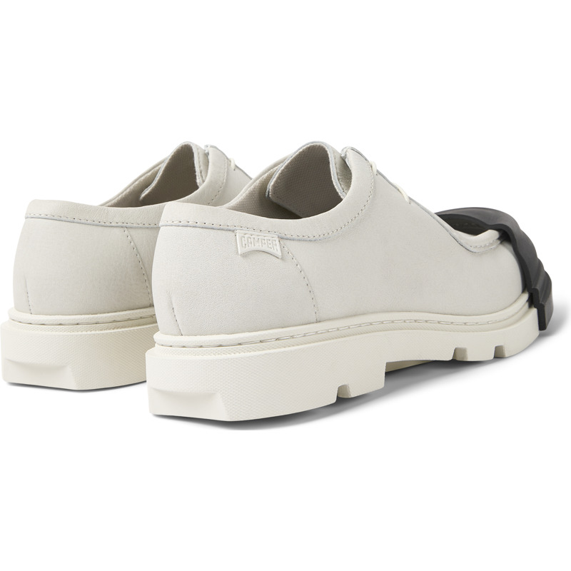 CAMPER Junction - Formal Shoes For Women - White, Size 39, Smooth Leather