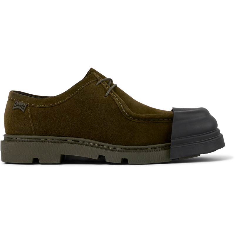 CAMPER Junction - Elegante Schuhe Für Damen - Grün, Größe 39, Veloursleder