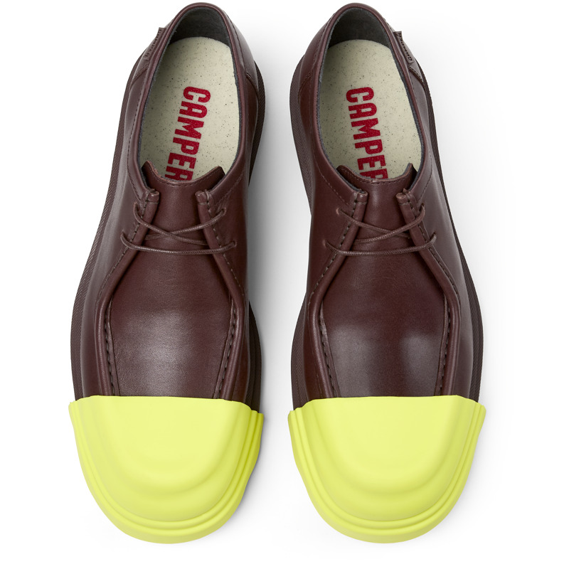 CAMPER Junction - Elegante Schuhe Für Damen - Burgund, Größe 36, Glattleder