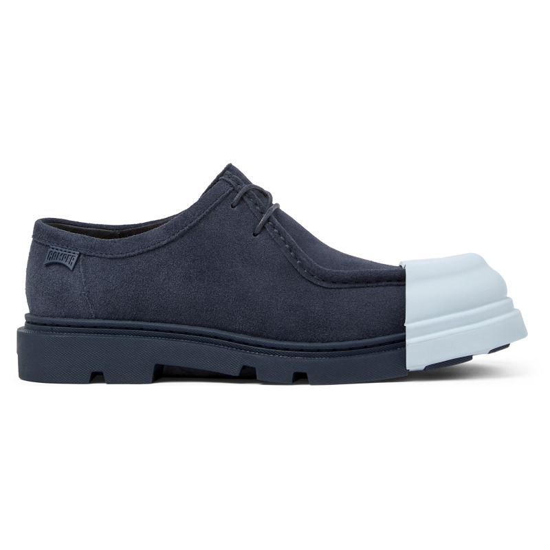 CAMPER Junction - Elegante Schuhe Für Damen - Blau, Größe 39, Veloursleder