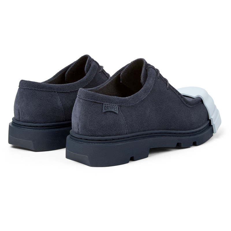 CAMPER Junction - Elegante Schuhe Für Damen - Blau, Größe 39, Veloursleder