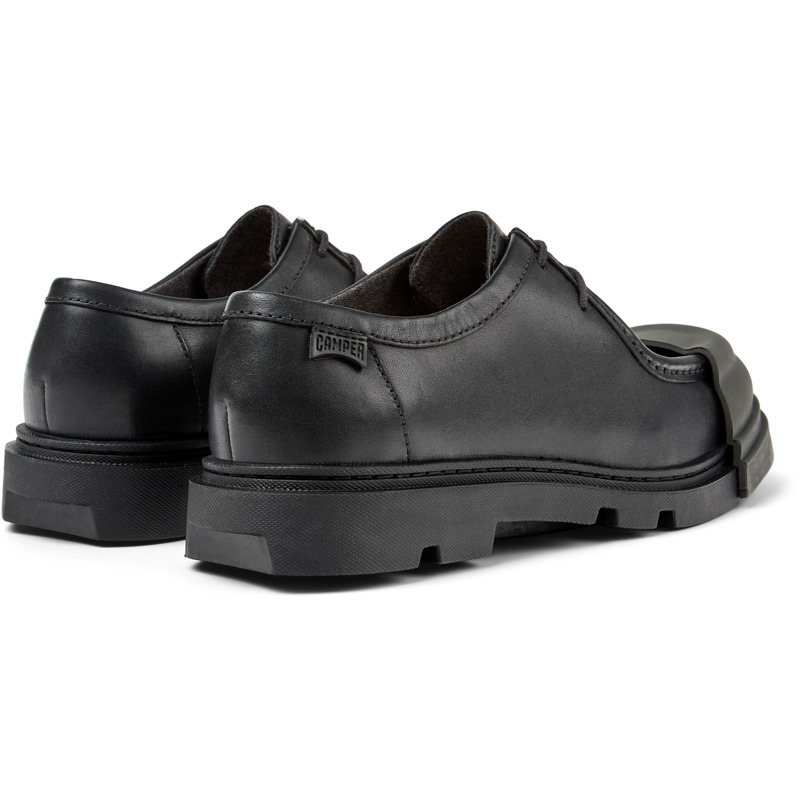 CAMPER Junction - Flat Shoes For Women - Black, Size 40, Smooth Leather