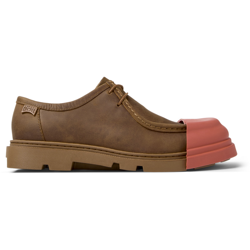 CAMPER Junction - Zapatos planos para Mujer - Marron, talla 38, Piel Lisa