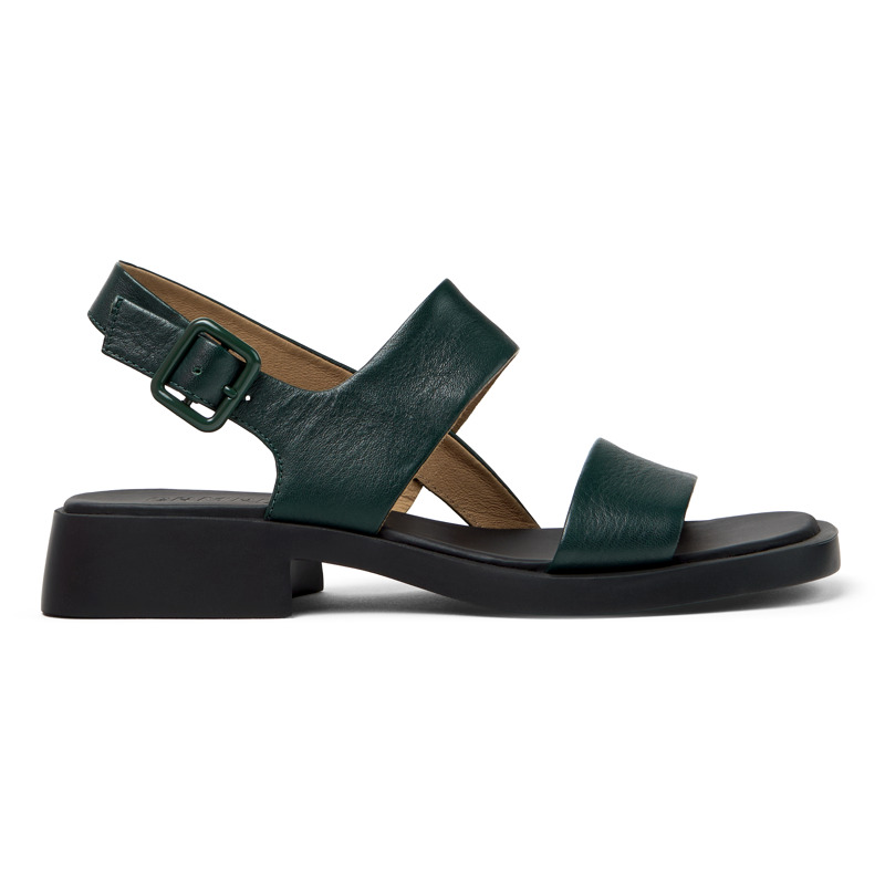 Camper Dana Slingback Sandal In Green