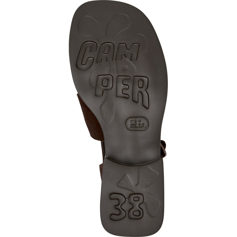  CAMPER Dana - Πέδιλα Για Γυναικεία - Καφέ, Μέγεθος 36, piel.consumidor11 - 4