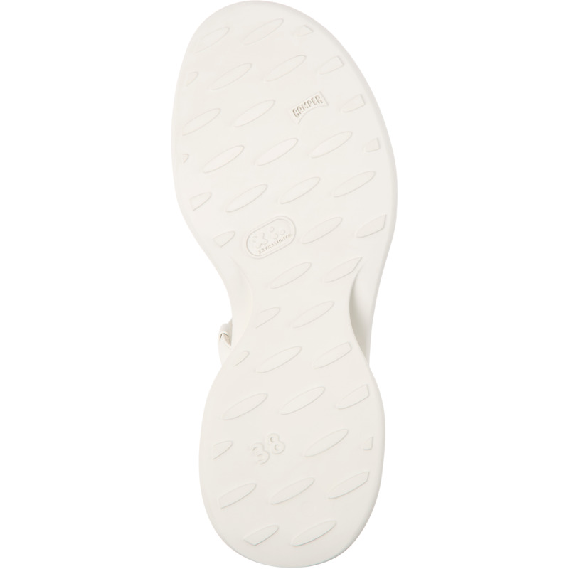 CAMPER Spiro - Sandals For Women - White, Size 39, Smooth Leather