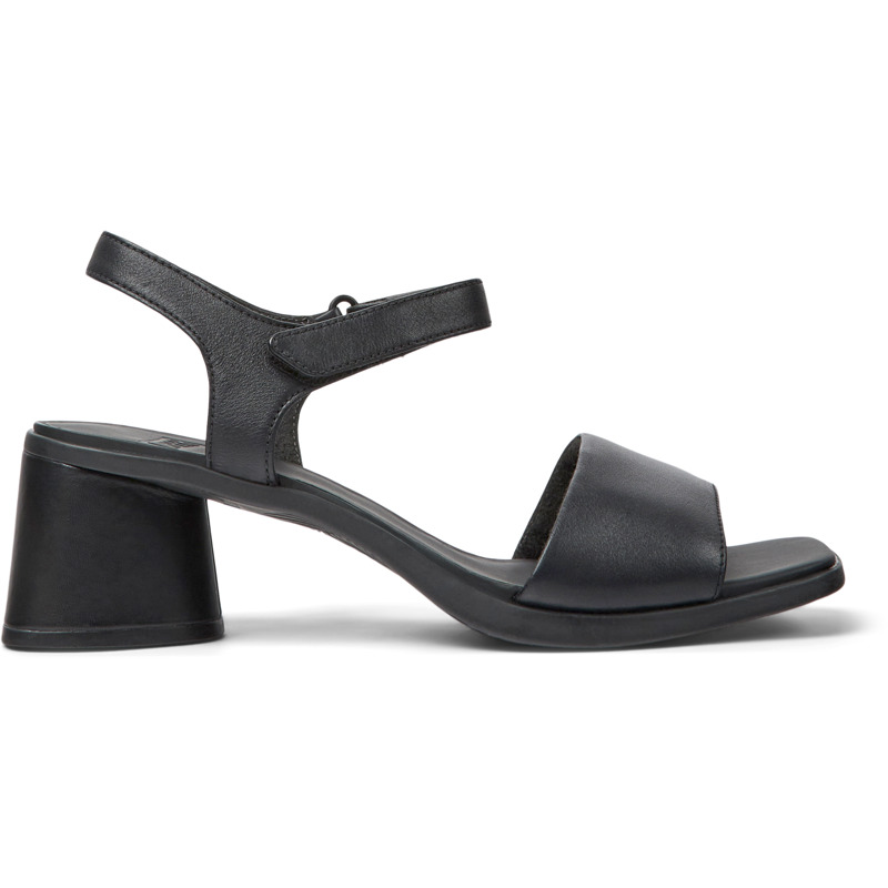 CAMPER Kiara - Sandals For Women - Black, Size 35, Smooth Leather