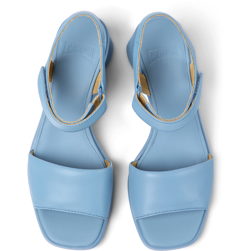 CAMPER Kiara - Sandals For Women - Blue, Size 35, Smooth Leather