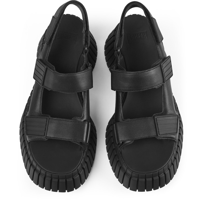CAMPER BCN - Sandals For Women - Black, Size 40, Smooth Leather