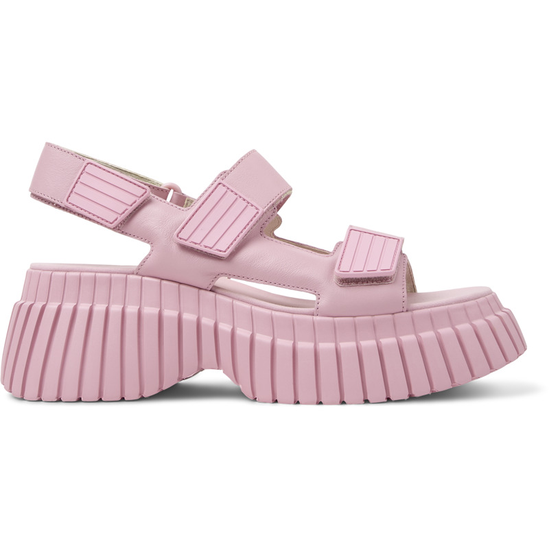 Camper Pix Bcn Platform Sandal In Pink
