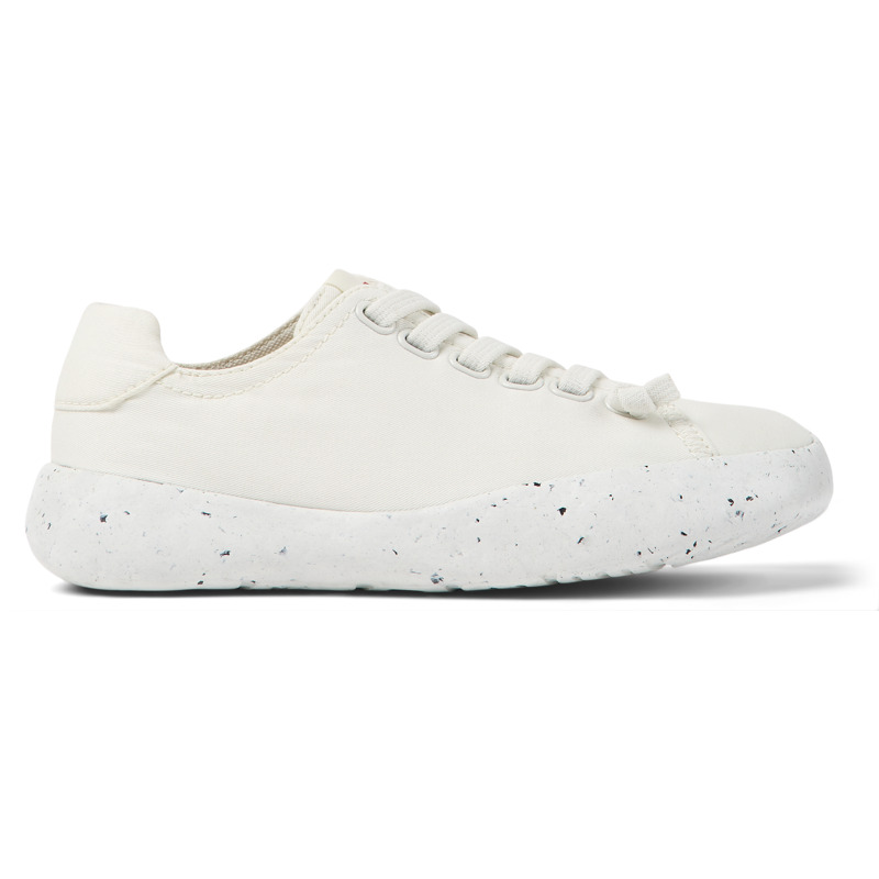 CAMPER Peu Stadium - Sneakers For Women - White, Size 41, Cotton Fabric