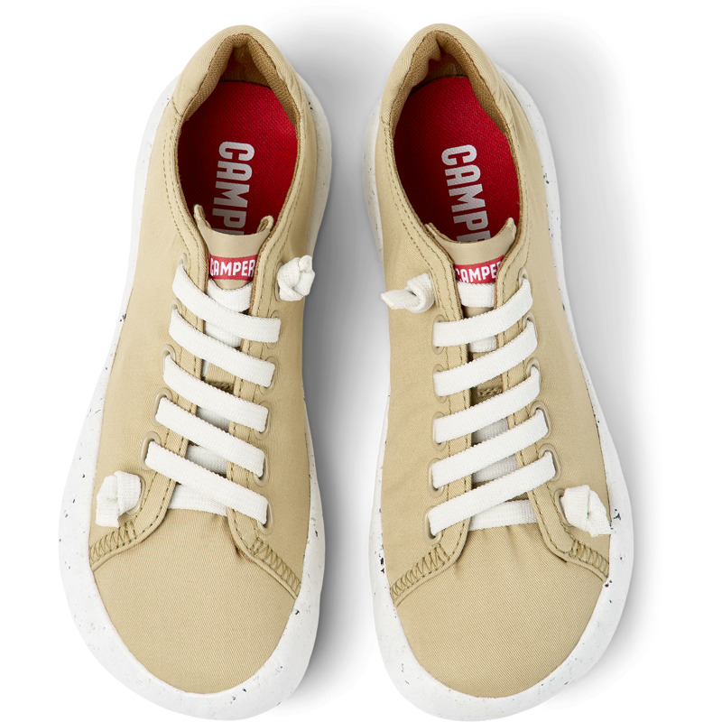 CAMPER Peu Stadium - Sneakers For Women - Beige, Size 38, Cotton Fabric