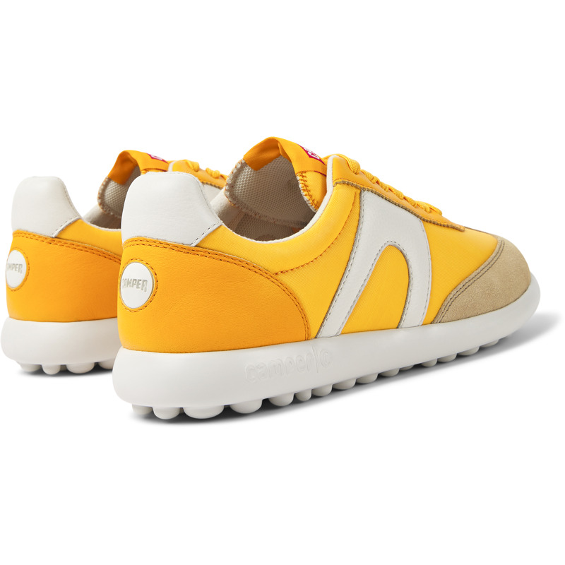 CAMPER Pelotas XLite - Sneakers For Women - Orange, Size 6, Cotton Fabric/Smooth Leather
