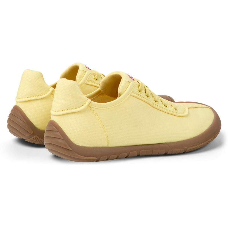 CAMPER Path - Sneakers For Women - Yellow, Size 36, Cotton Fabric
