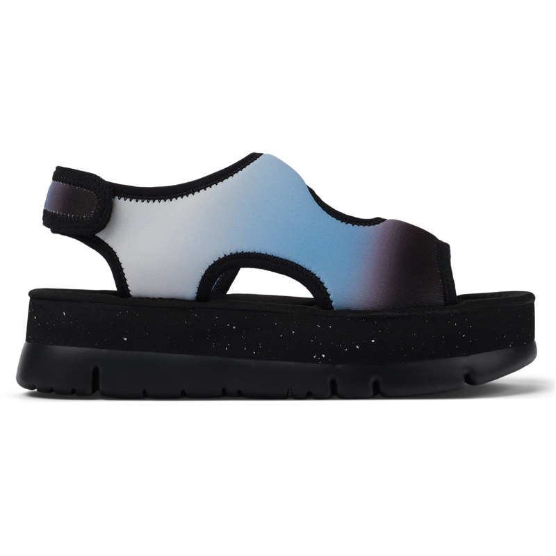 CAMPER Twins - Sandalias para Mujer - Azul,Gris,Negro, talla 42, Textil