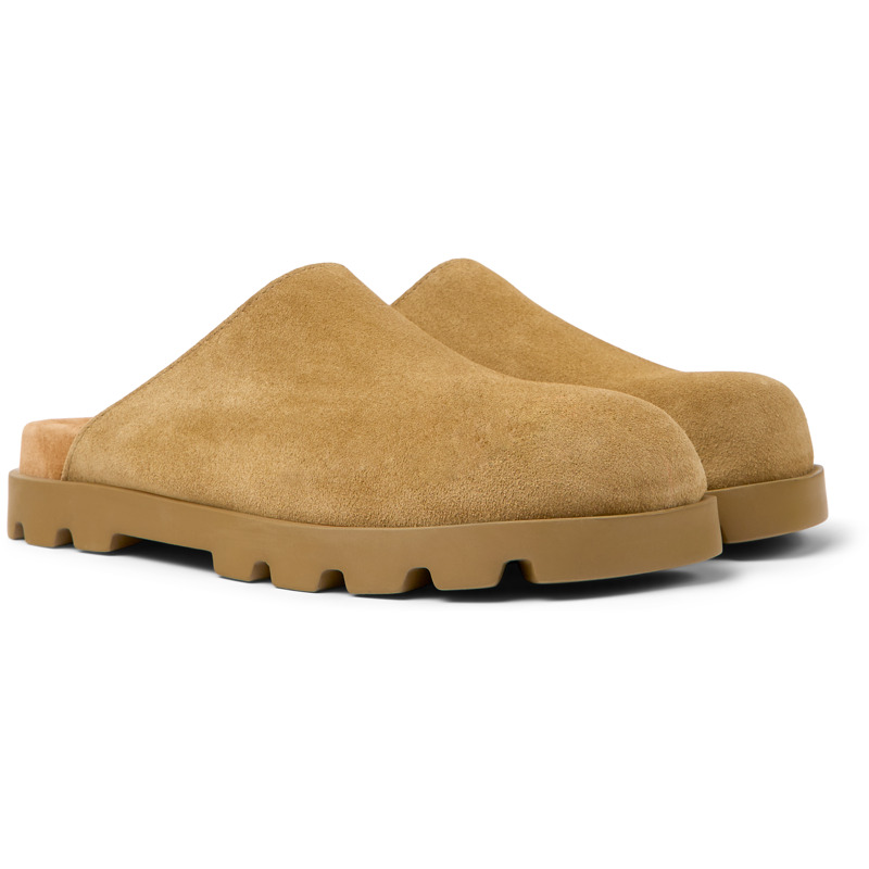 Camper Brutus Sandal - Sandals For Women - Brown, Size 40, Suede