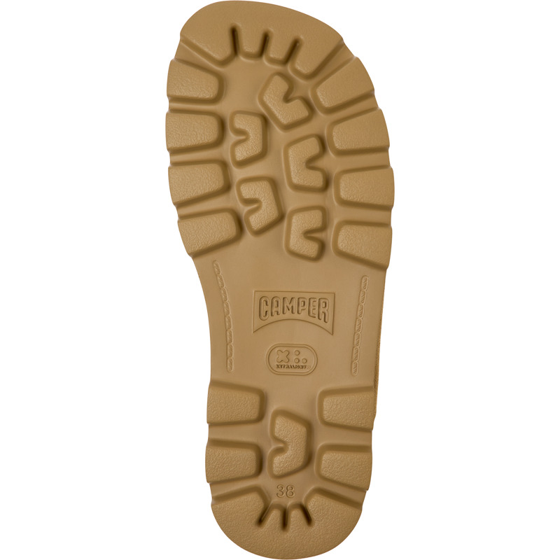 Camper Brutus Sandal - Sandals For Women - Brown, Size 37, Suede