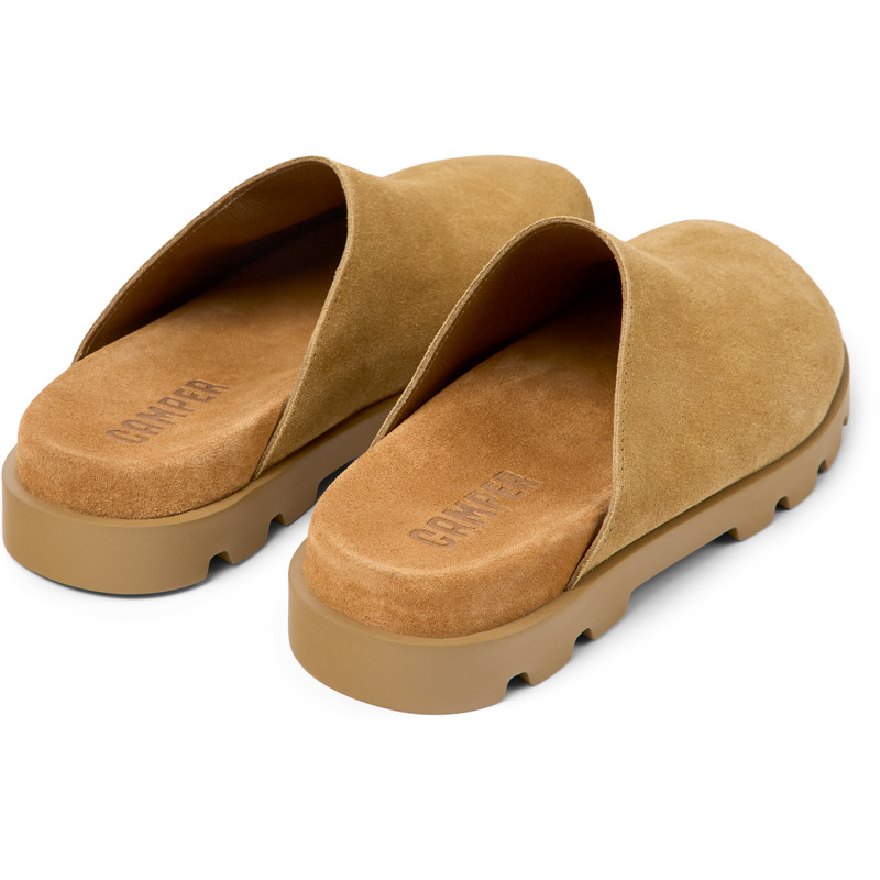 CAMPER Brutus Sandal - Sandals For Women - Brown, Size 7.5, Suede